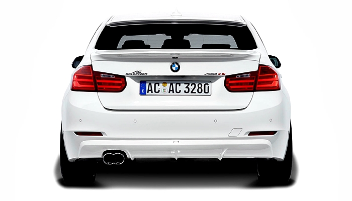 BMW 3 Schnitzer юбка заднего бампера